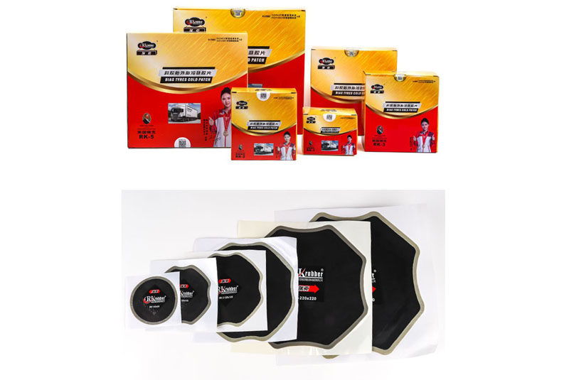 4-瑞克欧式斜交胎冷补胶片